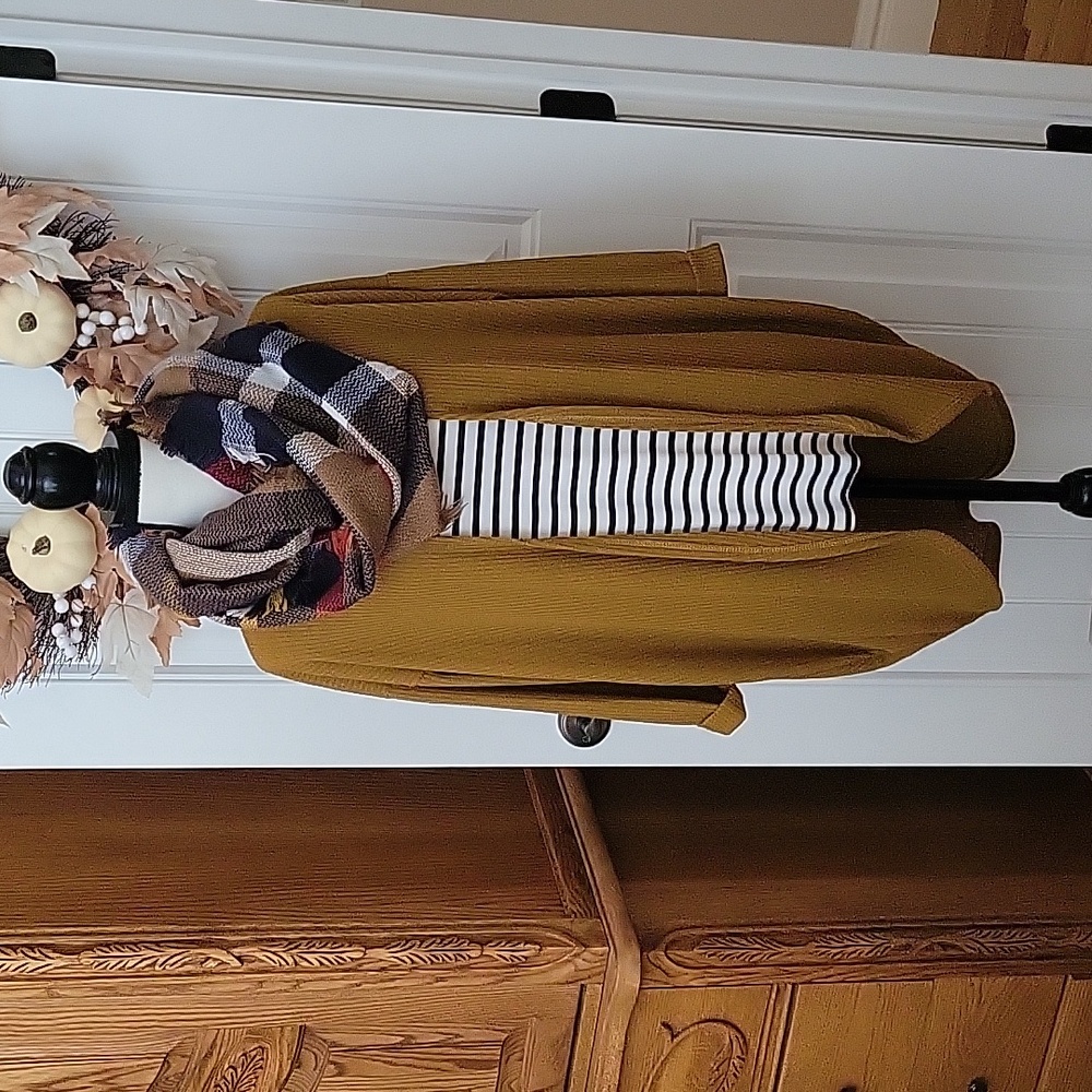 Mustard Cardigan